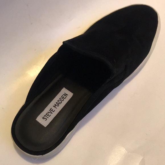 Steve Madden slip on leather upper shoes size women’s 9.5M fabulous condition - Picture 3 of 8